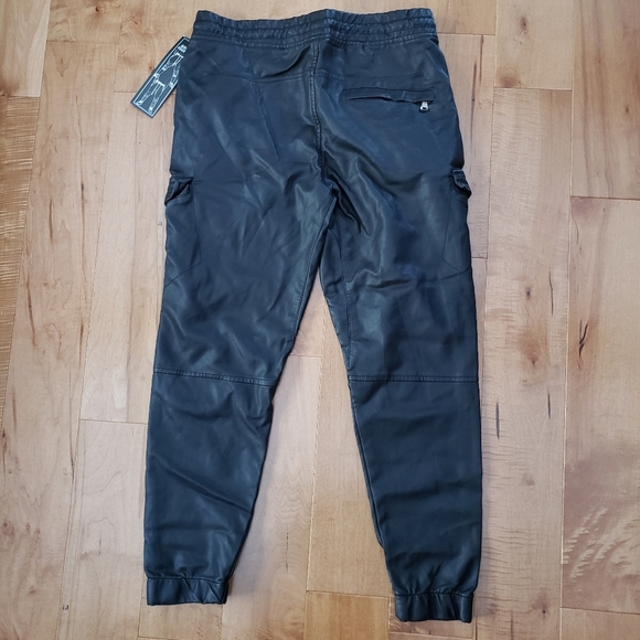 Ring of Fire Black Trench Jogger Pants Size S - Picture 2 of 7